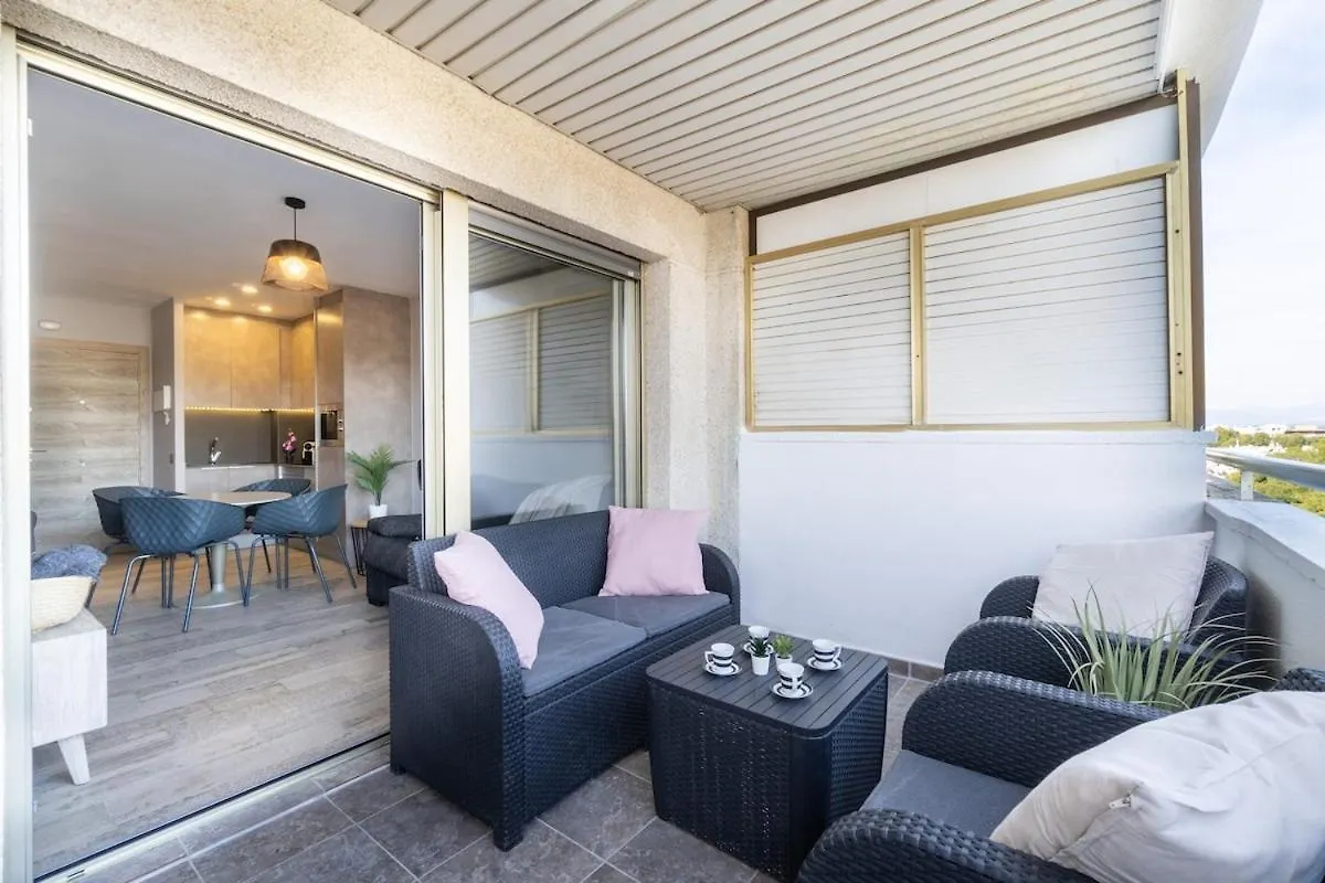 Apartment Central Penthouse - 5 Min Beach & Pool - Wifi - Ac Salou