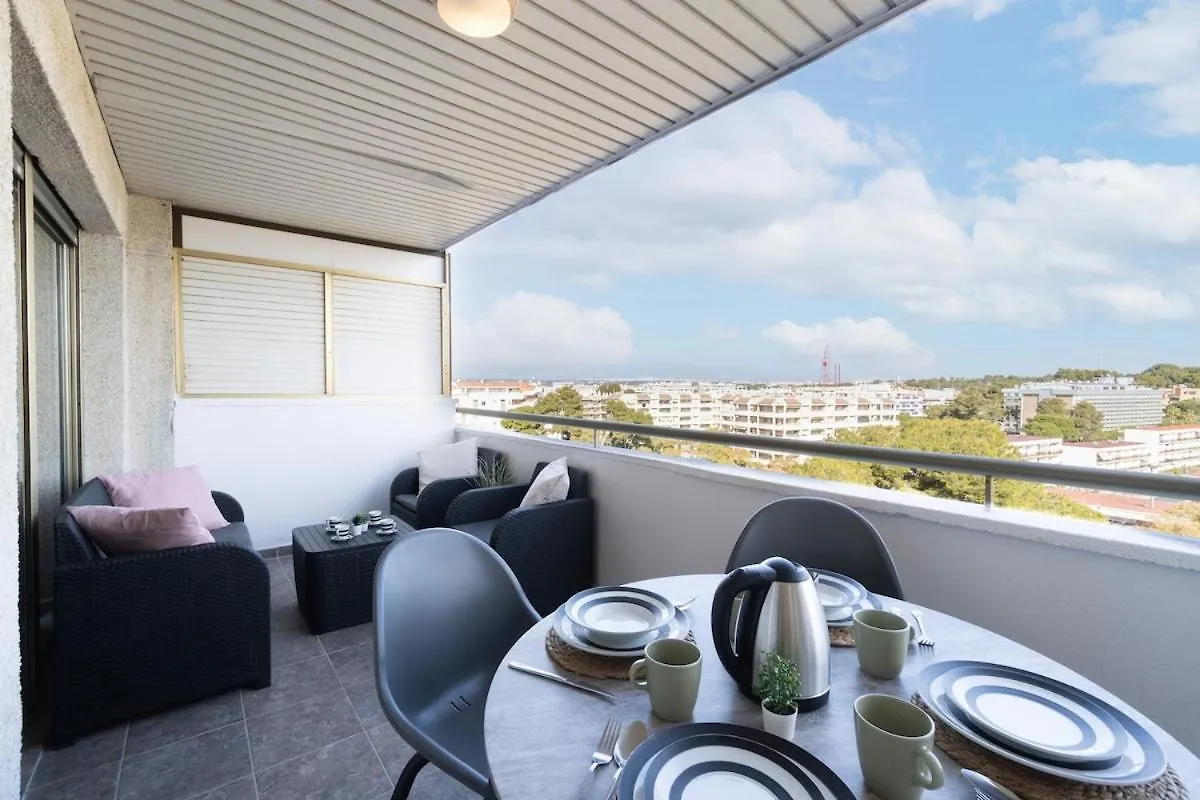 Central Penthouse - 5 Min Beach & Pool - Wifi - Ac Salou Apartment